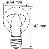 PAULMANN LED sijalica INNER ST64 E27/3,5W/230V 1800K - Paulmann 28885 | Eponuda.com