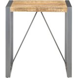  Blagovaonski stol 70 x 70 x 75 cm od masivnog grubog drva manga | Eponuda.com