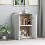  Komoda bijela 60 x 30 x 75 cm od konstruiranog drva | shoptok.hr