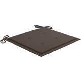  Jastuci za vrtne stolice 4 kom smeđesivi 40x40x4 cm od tkanine | Eponuda.ba