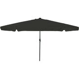  Vrtni suncobran S LED lampica Crna 395 x 395 x 245 cm Poliester | shoptok.hr
