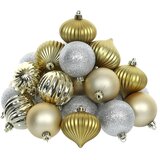 Retlux Set božićnih ukrasa, 30 kom, zlatna/srebrna | Eponuda.com