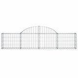  Lučne gabionske košare 15 kom 200x30x40/60 cm pocinčano željezo | shoptok.hr