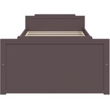 Okvir za krevet s ladicama tamnosmeđi 90 x 200 cm od borovine | shoptok.hr
