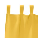 vidaXL Zavjese 2 pcs žuta boja senfa 245 x 140 cm Poliester | shoptok.hr