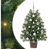 vidaXL Umestno božično drevo med 150 LED Zelena 75 cm PE in PVC, (5000067261) Cene
