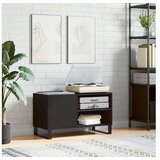 vidaXL Omarica za gramofonske plosce crna 85x38x48 cm inzeni | Shoptok.si