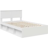  Krevetna konstrukcija Bijelo 120 x 200 cm Čvrsto borovo drvo | shoptok.hr