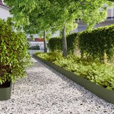 vidaXL Rubovi za travnjak 10 kom Maslinasto zeleni 20x103 cm | shoptok.hr