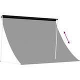 Nadstrešnica Crna 300 x 150 cm 180 g / m² poliester s PU premazom | shoptok.hr