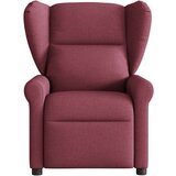  Naslonjač od tkanine crvena boja vina | shoptok.hr