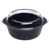 PASABAHCE Pekač s pokrovom Borcam Non-Stick / Granit Črna / 25x22cm, (21364536) Cene
