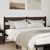  Zamjensko uzglavlje smeđa boja hrasta 200 cm čelik i konstruirano drvo | shoptok.hr