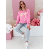DStreet Bluza damska one size oversize SOFTTIE różowa | shoptok.hr