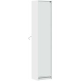  Visoka komoda LED bijela 41 5 x 32 5 x 200 cm konstruirano drvo | shoptok.hr