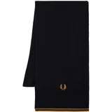 Šali & Rute Twin Tipped Merino Wool Scarf Črna