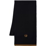 Fred Perry Twin Tipped Merino Wool Scarf Crna | shoptok.hr