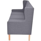  3-dijelni set sofa od tkanine sivi | shoptok.hr