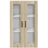  Zidni stakleni ormarić LUCCA Hrast sonoma 60 x 31 x 100 cm | Eponuda.ba