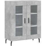  Komoda siva boja betona 69,5x34x90 cm od konstruiranog drva | shoptok.hr