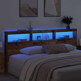  Uzglavlje Staro drvo 220 x 17 x 102 cm Konstruirano drvo | shoptok.hr