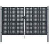  Vrtna vrata antracit boje 300x175 cm čelik | shoptok.hr