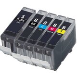 Canon Komplet kartuš za CLI-8 BK/C/M/Y + PGI-5BK, kompatibilen | Shoptok.si