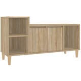 Maison Chic TV omarica - TV stojalo - Televizijska omarica sonoma hrast 100x35x55 cm inženirski les, (21701826) | Shoptok.si