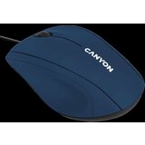 Canyon M-05 Wired Optical Mouse with 3 keys DPI 1000 With 1.5M USB cableBluesize72*108*40mm weight:0.077kg | Eponuda.ba