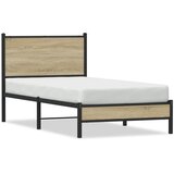 Metalni okvir kreveta bez madraca boja hrasta sonome 80x200 cm | Eponuda.ba
