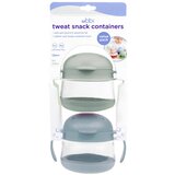 Ubbi 2 dijelni set posudica za grickalice sage & cloudy blue | shoptok.hr