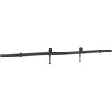 vidaXL Komplet opreme za drsna vrata 213,5 cm jeklo črne barve | Shoptok.si