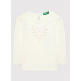 United Colors Of Benetton Bluza 3ATNC15FI Bež Regular Fit | Shoptok.si
