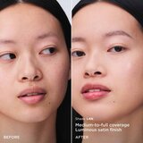 Clarins Double Serum Foundation pomlajevalni in posvetlitveni make-up odtenek L4N 30 ml | Shoptok.si