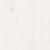  Konstrukcija postelje Bela 75 x 190 cm Masivno borovo les, (5000121588) | Shoptok.si