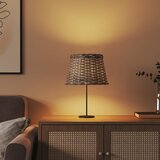  Sjenilo za svjetiljku smeđe Ø 25 x 17 cm od pruća | shoptok.hr