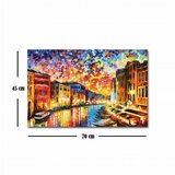 Wallity FAMOUSART-081 multicolor decorative canvas painting Cene