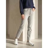 Sinsay Pamučne mom fit comfort traperice s ispranim efektom | shoptok.hr