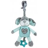 Baby Mix plišani glazbeni pas grey&mint | shoptok.hr