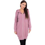 Kesi Women's long hoodie - pink Cene