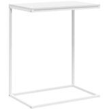  Bočni stolić bijeli 55 x 35 x 66 cm od konstruiranog drva | shoptok.hr