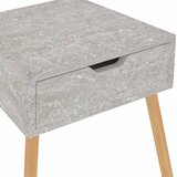  Noćni ormarići 2 kom boja betona 40x40x56 cm konstruirano drvo | shoptok.hr