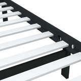  Za krevet od masivnog drva crni 75 x 190 cm 2FT6 mali | shoptok.hr