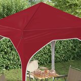  Rastezljivi šator za zabave 194 x 194 x 245 cm Tamno crvena | shoptok.hr