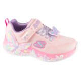 Skechers S-Lights: Butterfly Bliss dječje svjetleće tenisice 303065LC-LPMT u