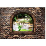  Samoljepljiva foto tapeta - Stony Window: Waterfalls 343x245 | shoptok.hr