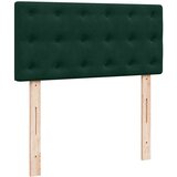  Okvir kreveta s madraca tamnozeleni 90x200cm baršunasti | shoptok.hr