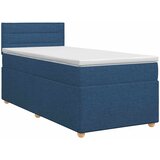  Boxspring krevet s madracem Plava 100 x 200 cm Tkanina | shoptok.hr