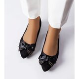 Gemre Black pointed-toe ballet flats Duval | Shoptok.si