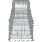  Lučne gabionske košare 5 kom 400x50x40/60 cm pocinčano željezo | shoptok.hr